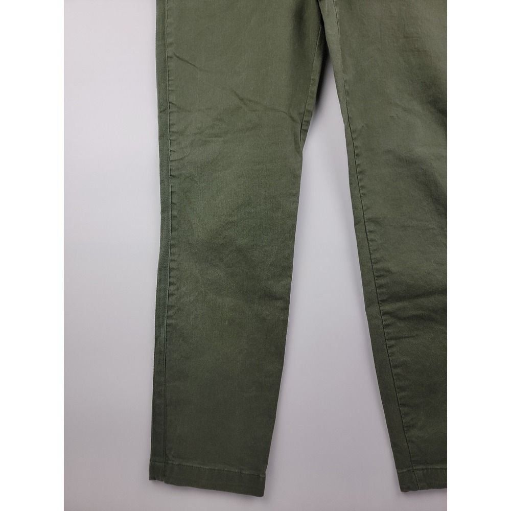 Banana Republic Factory Olive Green Utility Slim Patch Pocket Pants Mens 8 32x26 - Picture 6 of 13
